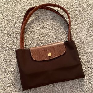 Longchamp Large Le Pliage tote (Brown)